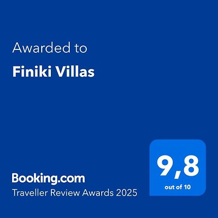 Finiki Villas Bagian luar foto
